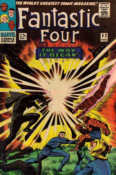 Photo:  Fantastic Four 53, August 1966